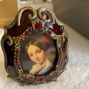 Rare Jay Strongwater Jeweled Small Frame
